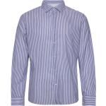 100% Cotton Slim Fit Shirt Tops Shirts Casual Blue Mango