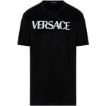 Sorte VERSACE T-shirts Størrelse XL til Damer på udsalg 