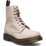 1460 Pascal Vintage Taupe Virginia Shoes Boots Ankle Boots Laced Boots Beige Dr. Martens