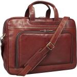 2 Compartment Laptop Briefcase Designers Briefcases Brown Tony Perotti