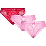 3-Pack Brasilian Lingerie Panties Brazilian Panties Pink Hunkemöller