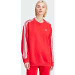 Røde adidas Sweatshirts i Bomuld Størrelse XL til Damer 