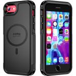 4Smarts Defend Case UltiMag Mobiltelefon backcover Apple iPhone7, iPhone8, iPhoneSE2, iPhoneSE3 Sort MagSafe-kompatibel, Stødsikker