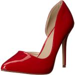Røde Pleaser Højhælede sko Hælhøjde op til 3 cm Størrelse 38 til Damer 