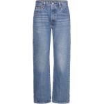 Blå LEVI'S 501 Relaxed fit jeans Størrelse XL til Damer 