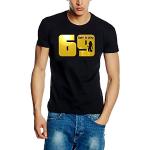 69 born to pimp T-Shirt sexy t-shirts black/gold sz.S