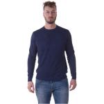 Blå Armani Collezioni Sweatshirts Størrelse XL til Herrer 