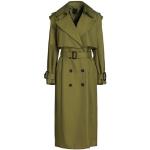 Armygrønne 8 by Yoox Trench coats i Kiper Størrelse 3 XL til Damer på udsalg 