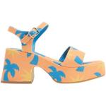 Flerfarvede 8 by Yoox Sommer Plateau sandaler med firkantede skosnuder Størrelse 41 til Damer 