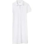 Hvide Lacoste Aftenkjoler i Bomuld med korte ærmer Størrelse XL til Damer på udsalg 