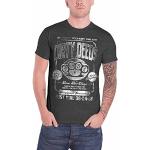 Grå AC/DC Kortærmede t-shirts med korte ærmer Størrelse XL 