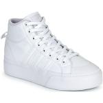 Hvide Sporty adidas Bravada Plateau sneakers Hælhøjde op til 3 cm Størrelse 38 til Damer på udsalg 