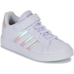 Hvide Sporty adidas Court Sneakers Hælhøjde op til 3 cm Størrelse 38 til Børn 