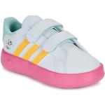 Hvide Sporty adidas Court Sneakers Hælhøjde op til 3 cm Størrelse 26 til Børn 