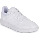 Hvide Sporty adidas Hoops Sneakers Hælhøjde op til 3 cm Størrelse 37.5 til Børn 