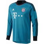 Turkise Sporty FC Bayern München adidas T-shirts Størrelse XL 