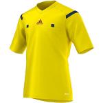 adidas Herren Schiedsrichter Trikot Referee 14, Vivid Yellow S13/Collegiate Navy/Hi-Res Red F13, XL
