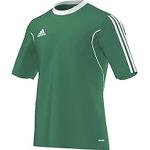 Hvide adidas Squadra Fodboldtrøjer i Jersey med korte ærmer Størrelse XL på udsalg 