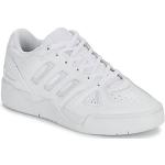 Hvide Sporty adidas Low-top sneakers Hælhøjde op til 3 cm Størrelse 42.5 til Damer 