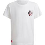 Hvide Sporty Disney adidas Originals T-shirts til børn i Bomuld Størrelse 128 på udsalg 