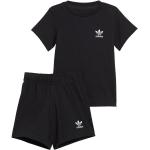 Sorte Sporty adidas Originals T-shirts til børn i Bomuld Størrelse 98 