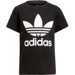 Sorte Sporty adidas Originals T-shirts til børn i Bomuld Størrelse 128 
