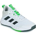 Hvide adidas Own The Game Basketstøvler Hælhøjde op til 3 cm Størrelse 42 til Herrer på udsalg 