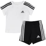 Hvide Sporty adidas Performance T-shirts til børn i Bomuld Størrelse 98 