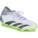 Hvide adidas Predator Damefodboldstøvler Hælhøjde op til 3 cm Størrelse 42.5 på udsalg 