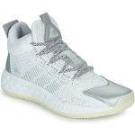 Hvide adidas Boost Basketstøvler Hælhøjde op til 3 cm Størrelse 41.5 til Damer på udsalg 