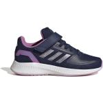 Blå Sporty adidas Runfalcon Sneakers med velcro Med velcro Størrelse 32 til Herrer 