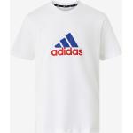 Hvide adidas Sport Performance Kortærmede t-shirts i Bomuld med korte ærmer Størrelse 3 XL til Herrer på udsalg 