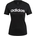 Hvide adidas Sport Performance T-shirts med tryk i Bomuld med rund udskæring Størrelse XXL til Damer 