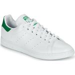 Hvide Sporty adidas Stan Smith Low-top sneakers Hælhøjde op til 3 cm Størrelse 37.5 til Damer 