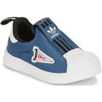 Blå Sporty adidas Superstar 360 Sneakers Hælhøjde op til 3 cm Størrelse 19 til Børn 