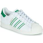 Hvide Sporty adidas Superstar Herresneakers Hælhøjde op til 3 cm Størrelse 37.5 på udsalg 