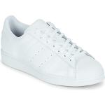 Hvide Sporty adidas Superstar Herresneakers Hælhøjde op til 3 cm Størrelse 36 