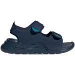 Blå Sporty adidas Sommer Sandaler med velcro i Syntetiske Størrelse 29 Skridsikre til Drenge på udsalg 