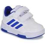 Hvide Sporty adidas Tensaur Sneakers Hælhøjde op til 3 cm Størrelse 25.5 til Børn på udsalg 
