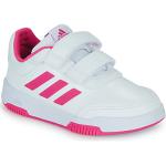 Hvide Sporty adidas Tensaur Sneakers Hælhøjde op til 3 cm Størrelse 20 til Børn på udsalg 
