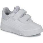 Hvide Sporty adidas Tensaur Sneakers Hælhøjde op til 3 cm Størrelse 28 til Børn 