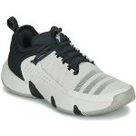 Hvide adidas Basketstøvler Hælhøjde op til 3 cm Størrelse 46.5 til Herrer på udsalg 