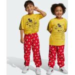 Hvide Disney Mickey Mouse adidas Disney Joggingbukser til børn i Bomuld Størrelse 116 på udsalg 