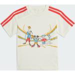 Offwhite Sporty Disney Mickey Mouse adidas Disney T-shirts til børn i Jersey Størrelse 74 