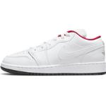 Air Jordan 1 Low sko til større børn Hvid