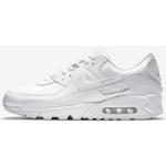 Hvide Elegant Nike Air Max 90 Low-top sneakers i Glat læder Størrelse 48.5 til Herrer 