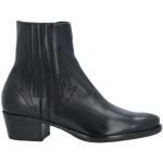 ALBERTO FASCIANI Læderstøvler i Læder blokhæle med runde skosnuder Størrelse 35 til Damer 