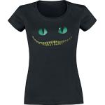 Alice im Wunderland Grinsekatze - Lächeln Frauen T-Shirt schwarz XXL