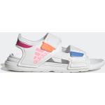 Hvide Sporty adidas Sommer Klipklappere Med velcro Størrelse 32 til Børn på udsalg 