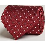 Røde Klassiske Amanda Christensen Brede slips Størrelse XL med Prikker til Herrer 